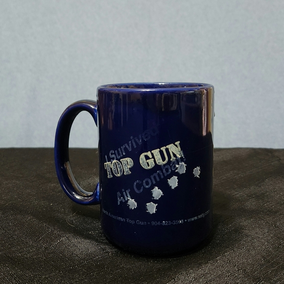 Top Gun Blue Mug - Picture 2 of 4